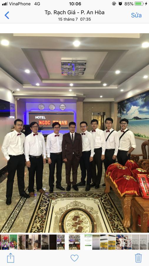 Ngoc Thanh Hotel Rach Gia Esterno foto
